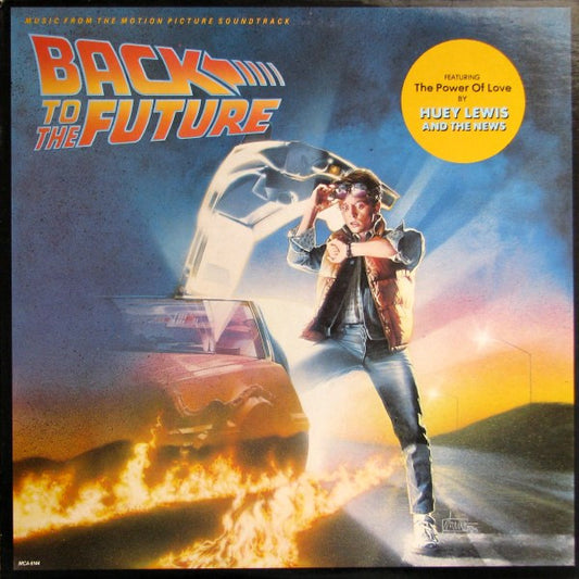 Various : Back To The Future - Music From The Motion Picture Soundtrack (LP, Album)