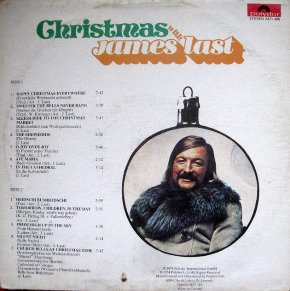 James Last : Christmas With James Last (LP)