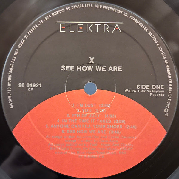X (5) : See How We Are (LP, Album)