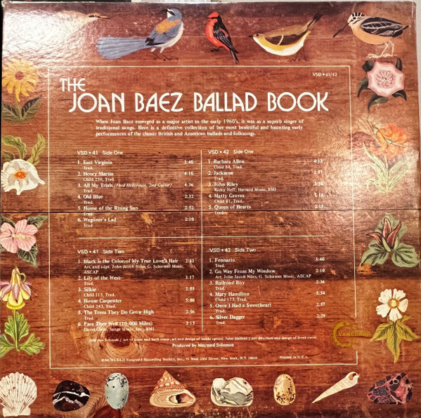 Joan Baez : The Joan Baez Ballad Book (2xLP, Comp, Gat)