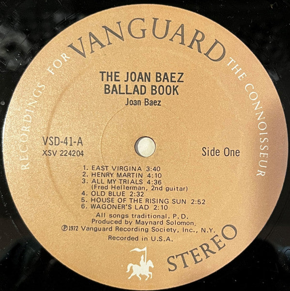 Joan Baez : The Joan Baez Ballad Book (2xLP, Comp, Gat)