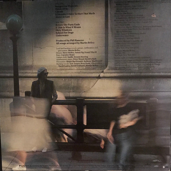 Martin Briley : Dangerous Moments (LP, Album)