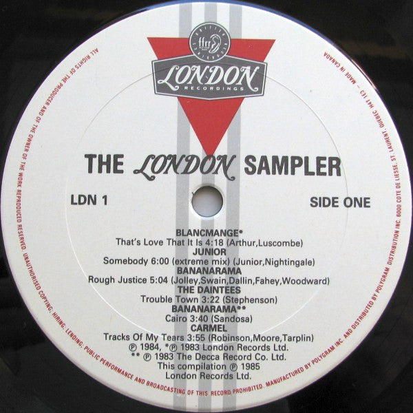 Various : The London Sampler (LP, Comp)