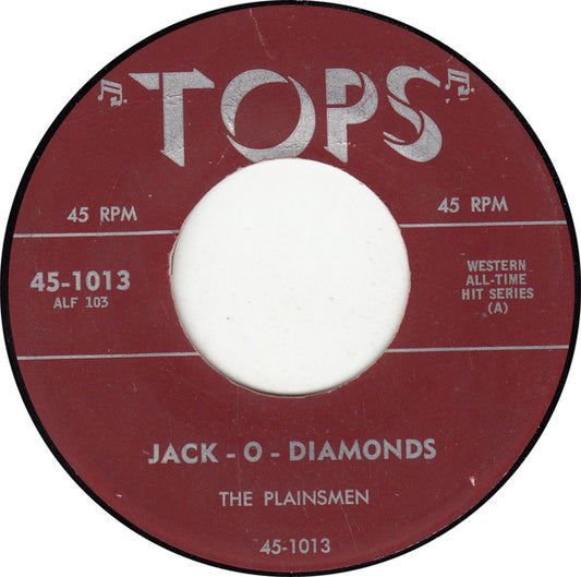 The Plainsmen (2) / Ozie Waters With The Plainsmen (2) : Jack-O-Diamonds (7")