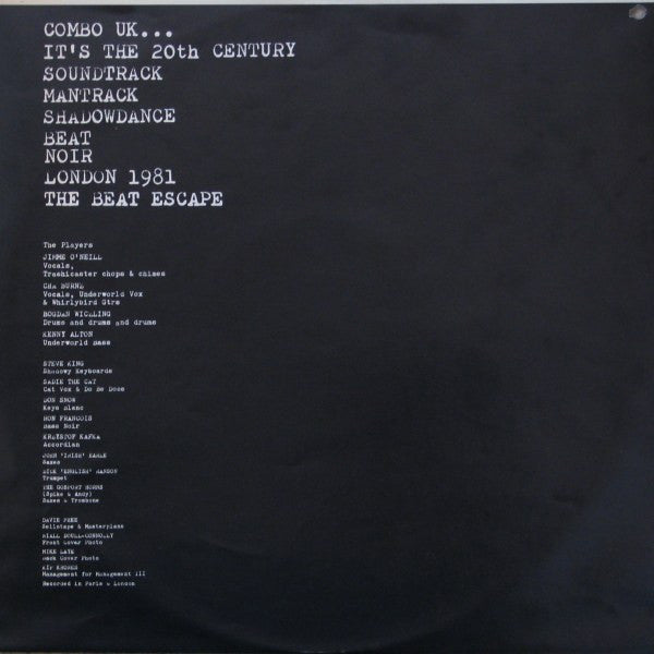 Fingerprintz (2) : 'Beat Noir' (LP, Album)