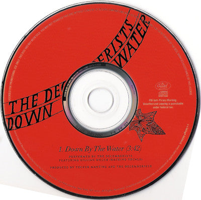 The Decemberists : Down By The Water (CD, Single, Promo)
