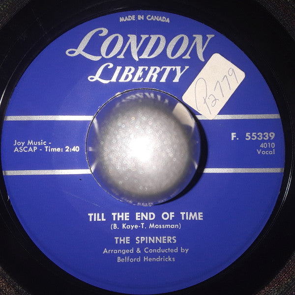 The Spinners (14) : Dream / Till The End Of Time (7", Single)