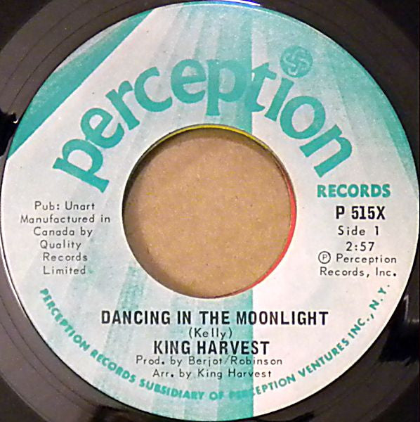 King Harvest : Dancing In The Moonlight (7", Single)