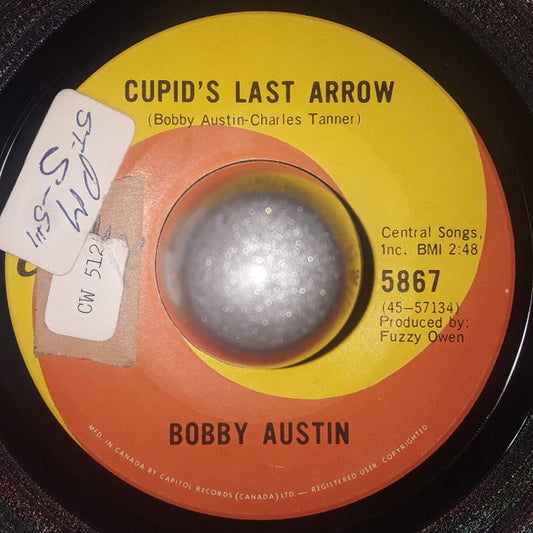 Bobby Austin : Cupid's Last Arrow / Mary's Merry-Go-Round (7", Single)