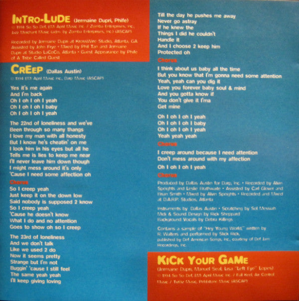 TLC : CrazySexyCool (CD, Album)