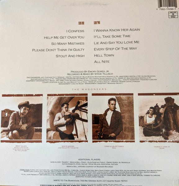 Wagoneers : Stout & High (LP, Album)