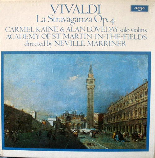 Antonio Vivaldi - Carmel Kaine & Alan Loveday, The Academy Of St. Martin-in-the-Fields Directed By Sir Neville Marriner : La Stravaganza Op. 4 (2xLP + Box)