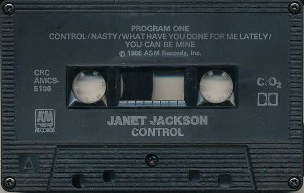 Janet Jackson : Control (Cass, Album, Club, CrO)