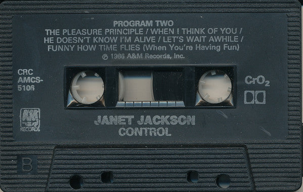 Janet Jackson : Control (Cass, Album, Club, CrO)