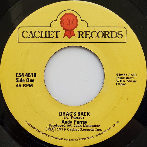 Andy Forray : Drac's Back (7")