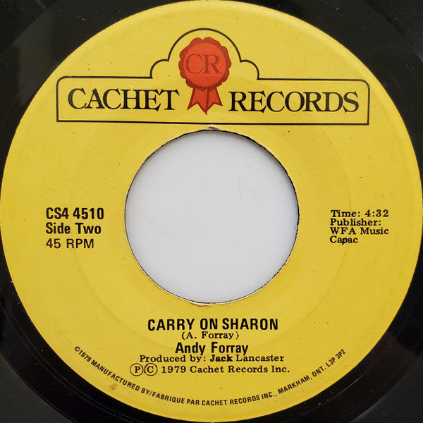 Andy Forray : Drac's Back (7")