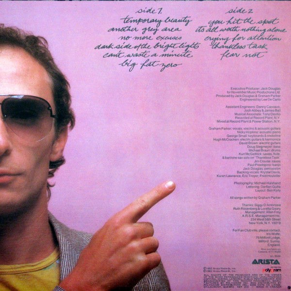 Graham Parker : Another Grey Area (LP, Album)