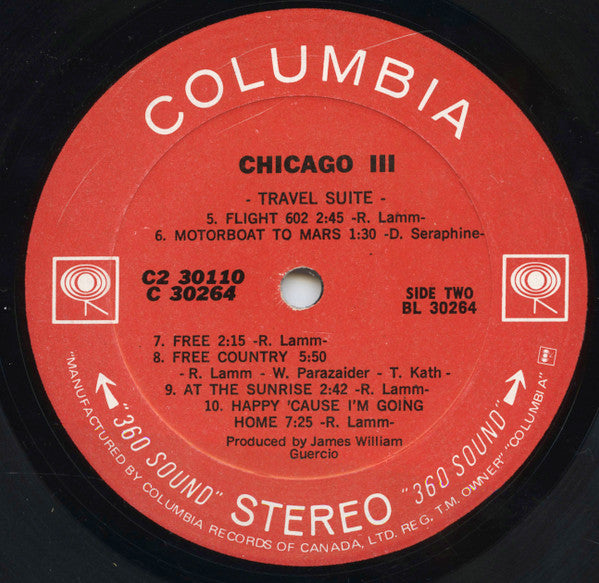 Chicago (2) : Chicago III (2xLP, Album, Gat)