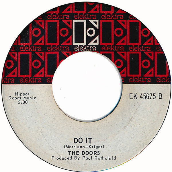 The Doors : Runnin' Blue (7", Single)