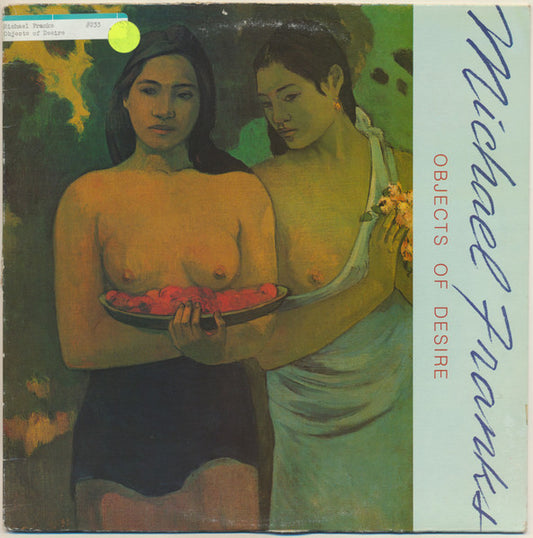 Michael Franks : Objects Of Desire (LP, Album, Promo)