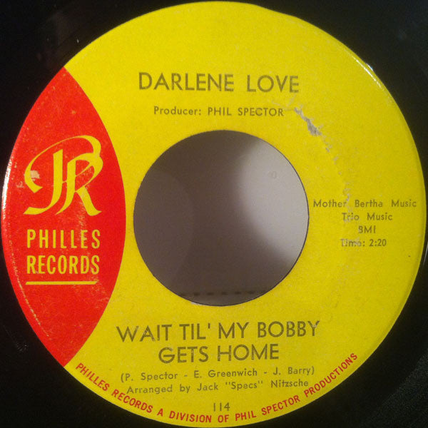 Darlene Love : Wait Til' My Bobby Gets Home (7", Single)