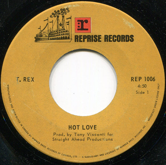 T. Rex : Hot Love (7")