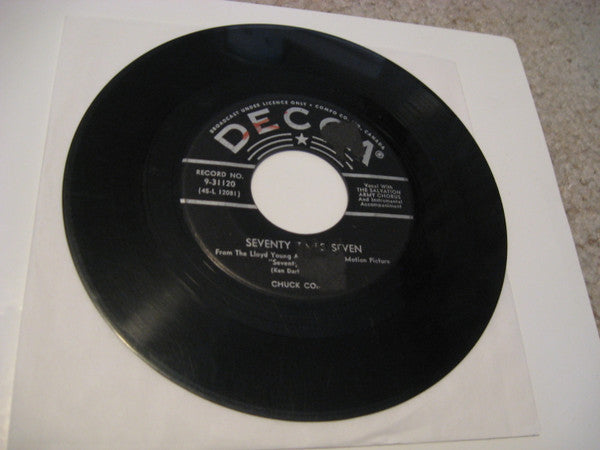 Chuck Connors (2) : Somebody Bigger Than You And I / Seventy Times Seven	  (7", Single)