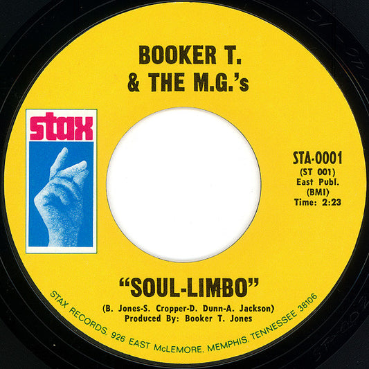 Booker T. & The M.G.'s* : Soul-Limbo (7", Single)