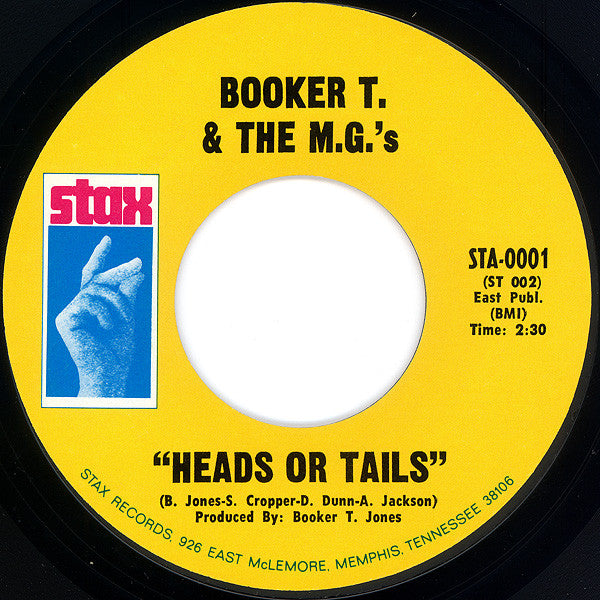 Booker T. & The M.G.'s* : Soul-Limbo (7", Single)