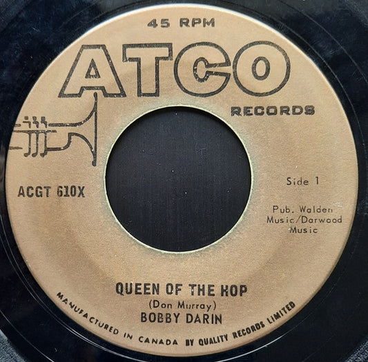 Bobby Darin : Queen Of The Hop / Splish Splash (7", Single, RE)