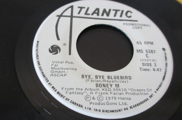 Boney M. : Two Of Us / Bye, Bye Bluebird (7", Promo)