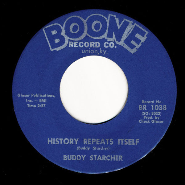 Buddy Starcher : History Repeats Itself / Sniper's Hill (7", Single)