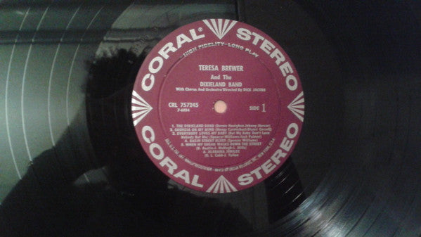 Teresa Brewer And The Dixieland Band : Teresa Brewer And The Dixieland Band (LP, Album)