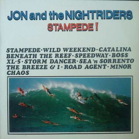 Jon & The Nightriders : Stampede! (LP, Album)