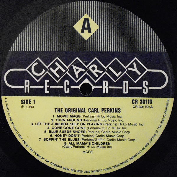 Carl Perkins : The Original Carl Perkins (LP, Comp, Mono)