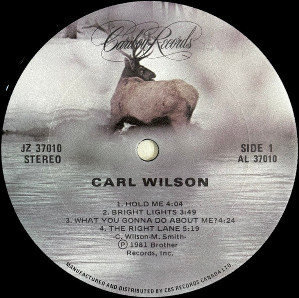 Carl Wilson : Carl Wilson (LP, Album)