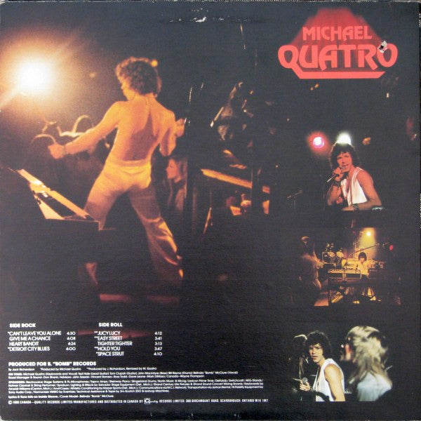 Michael Quatro : Michael Quatro (LP, Album)