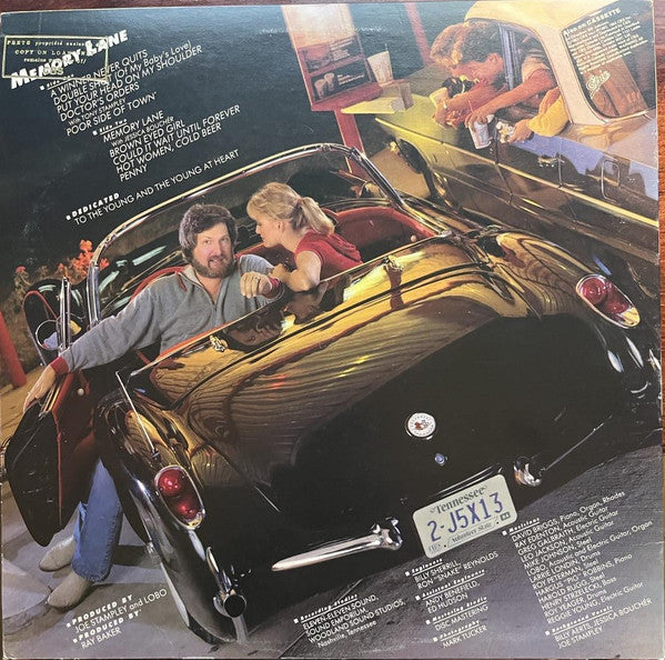 Joe Stampley : Memory Lane (LP, Album)