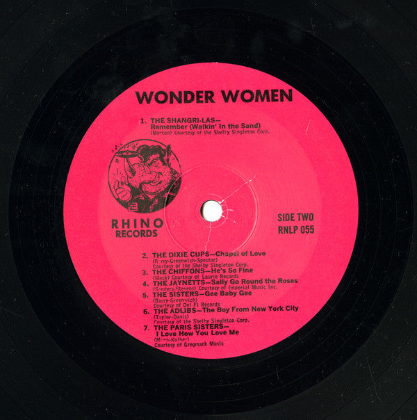 Various : Wonder Women Vol. 1 - The History Of The Girl Group Sound 1961-1964 (LP, Comp, Len)