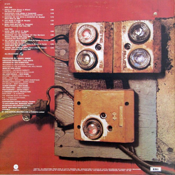 Rich Wamil & Copperpenny : Fuse (LP, Album)