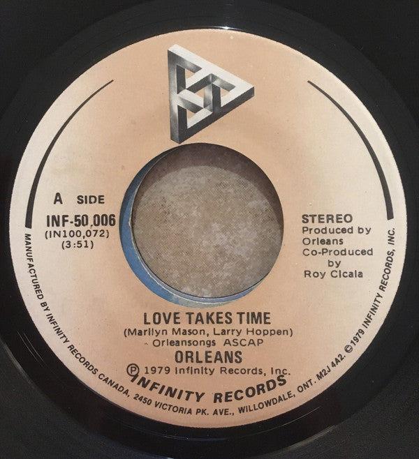 Orleans : Love Takes Time (7")