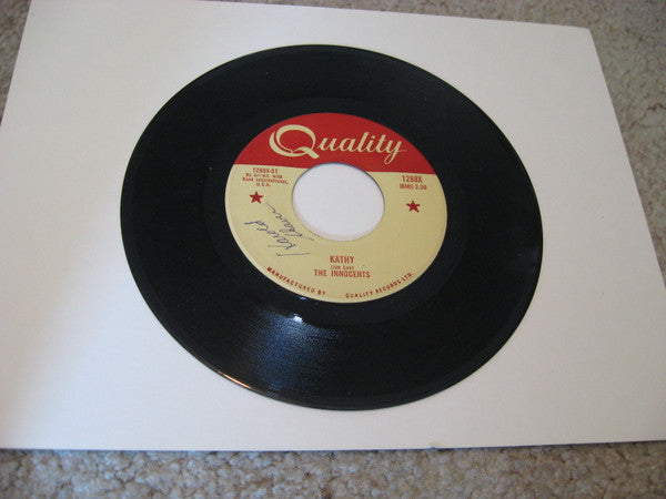 The Innocents (2) : Kathy / In The Beginning (7", Single)