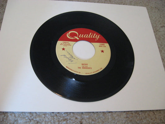 The Innocents (2) : Kathy / In The Beginning (7", Single)