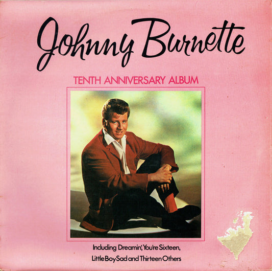 Johnny Burnette : Tenth Anniversary Album (LP, Album, Comp, Mono)