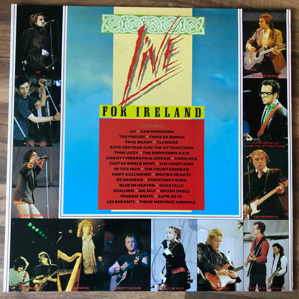 Various : Live For Ireland (2xLP, Album)
