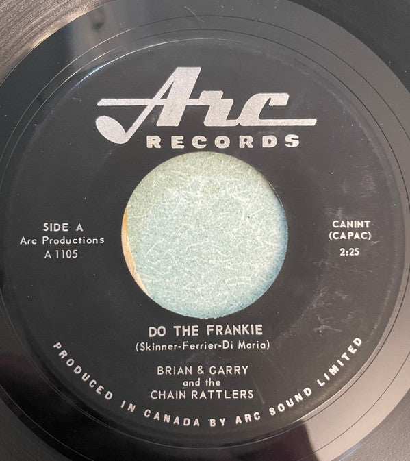 Brian & Garry and the Chain Rattlers : DO THE FRANKIE (7", Single, Mono)
