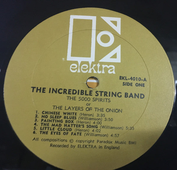 The Incredible String Band : The 5000 Spirits Or The Layers Of The Onion (LP, Album, Mono)