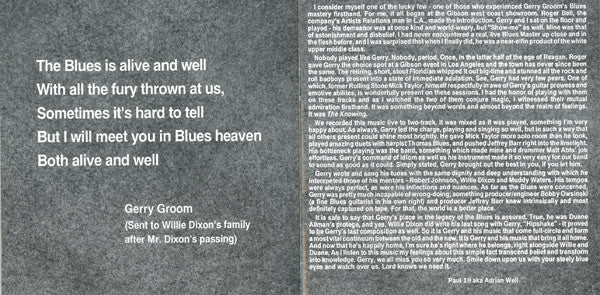 Gerry Groom featuring Mick Taylor And Friends : Once In A Blue Moon (CD, Album)