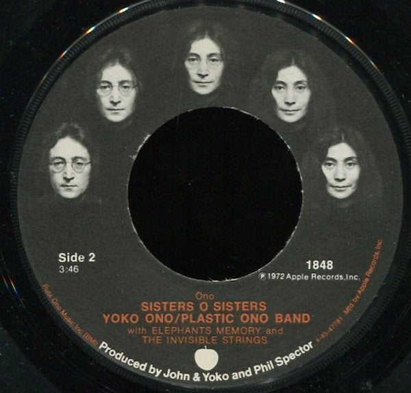 John Lennon / Plastic Ono Band* With Elephant's Memory* And Invisible Strings : Woman Is The Nigger Of The World (7", Single, Jac)