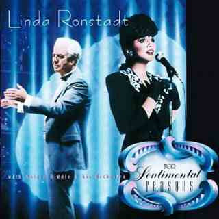 Linda Ronstadt With Nelson Riddle And His Orchestra : For Sentimental Reasons (LP, Album)
